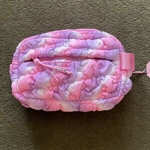 Pink and Purple Kids Quilted Pouch